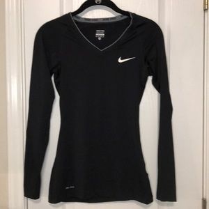 Nike Pro Black Long Sleeve XS